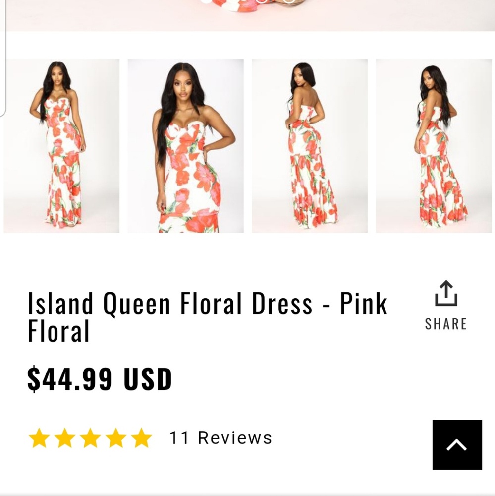 Fashion nova dress